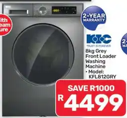 Pick n Pay Hypermarket 8kg Grey Front Loader Washing Machine offer