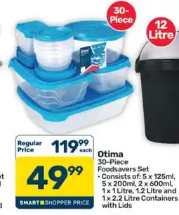 Pick n Pay Hypermarket Otima 30-Piece Foodsavers Set offer