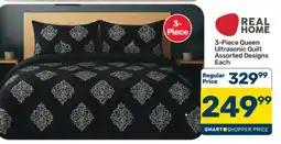 Pick n Pay Hypermarket 3-Piece Queen Ultrasonic Quilt offer