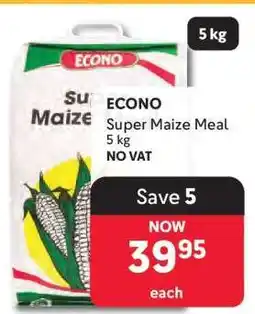 Makro Econo Super Maize Meal 5 kg offer