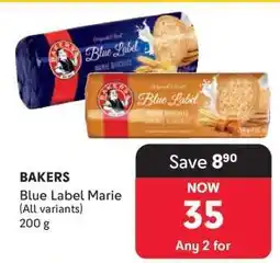 Makro BAKERS Blue Label Marie (All variants) offer