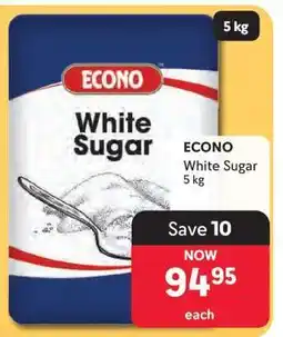 Makro ECONO White Sugar 5 kg offer