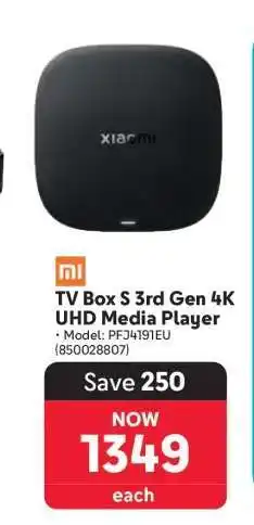 Makro TV Box S 3rd Gen 4K UHD Media Player offer