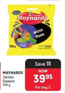 Makro MAYNARDS Jellies Sweets 100 g offer