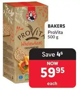 Makro Bakers Provita offer