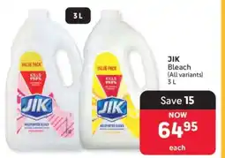 Makro JIK Bleach (All variants) 3 L offer