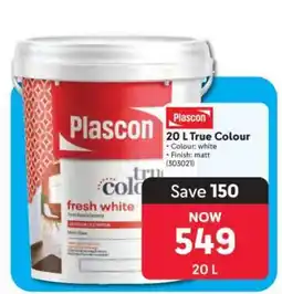 Makro Plascon 20 L True Colour offer