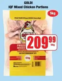 Boxer GOLDI IQF Mixed Chicken Portions offer