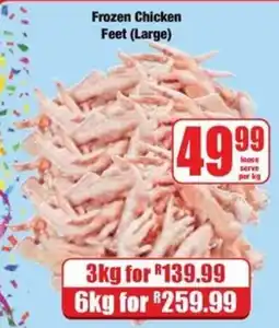 Boxer Frozen Chicken Feet (Large) offer