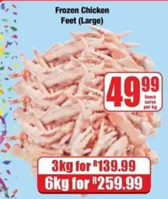 Boxer Frozen Chicken Feet (Large) offer