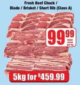 Boxer Fresh Beef Chuck / Blade / Brisket / Short Rib (Class A) offer