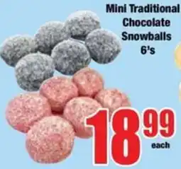 Boxer Mini Traditional Chocolate Snowballs offer