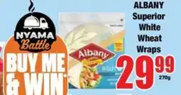Boxer Albany Superior White Wheat Wraps offer