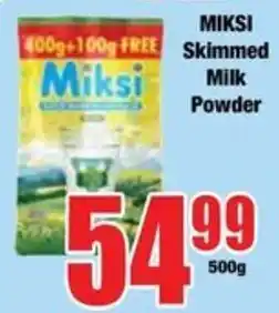 Boxer MIKSI Skimmed Milk Powder offer