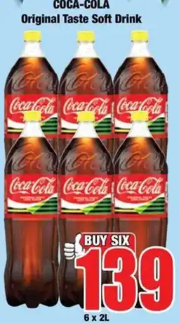 Boxer Coca-Cola Original Taste Soft Drink offer