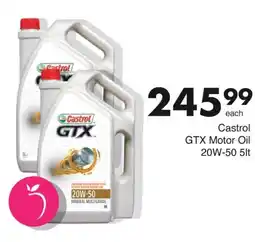Save Castrol GTX Motor Oil 20W-50 offer