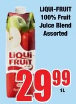 Boxer LIQUI-FRUIT 100% Fruit Juice Blend Assorted offer