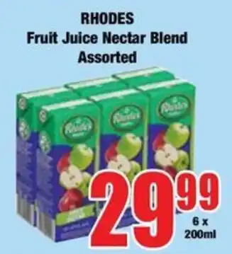 Boxer RHODES Fruit Juice Nectar Blend Assorted offer