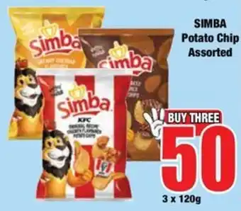 Boxer Simba Potato Chip Assorted offer
