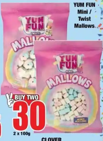 Boxer YUM FUN Mini / Twist Mallows offer