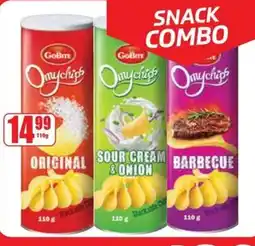 Boxer GoBite Onychips SNACK COMBO offer