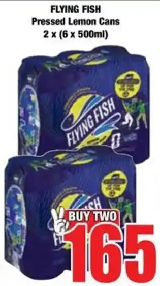 Boxer Flying Fish Pressed Lemon Cans offer