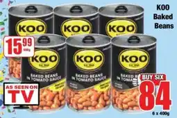 Boxer Koo Baked Beans offer