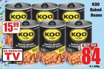 Boxer Koo Baked Beans offer