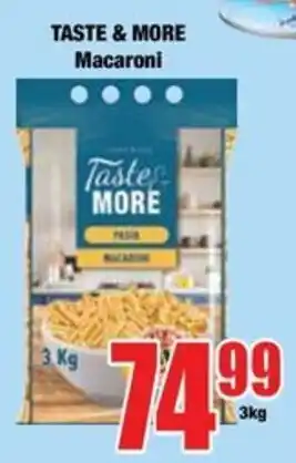 Boxer Taste & More Macaroni offer