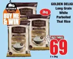 Boxer Golden Delight Long Grain White Parboiled Thai Rice offer
