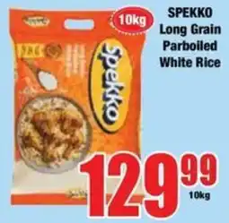 Boxer Spekko Long Grain Parboiled White Rice offer