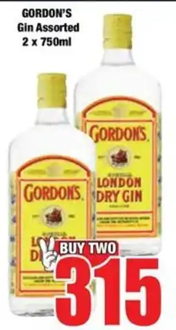 Boxer Gordon's Gin Assorted offer