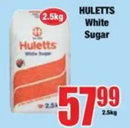 Boxer Hulett's White Sugar offer