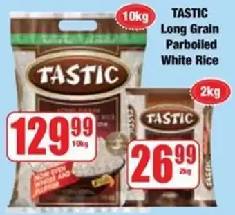 Boxer TASTIC Long Grain Parboiled White Rice offer
