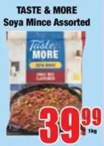 Boxer Taste & More Soya Mince Assorted offer