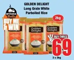 Boxer Golden Delight Long Grain White Parboiled Rice offer