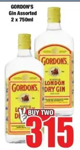 Boxer Gordon's Gin Assorted offer