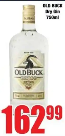 Boxer OLD BUCK Dry Gin offer