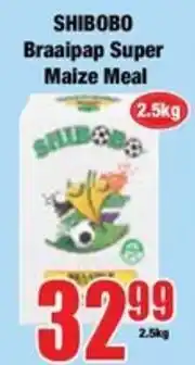 Boxer SHIBOBO Braaipap Super Maize Meal offer