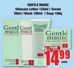 Boxer Gentle magic Skincare Lotion / Serum / Mask / Soap offer