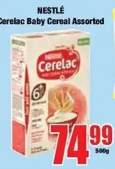Boxer Nestlé Cerelac Baby Cereal Assorted offer