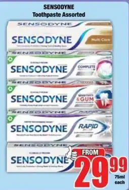 Boxer Sensodyne Toothpaste Assorted offer