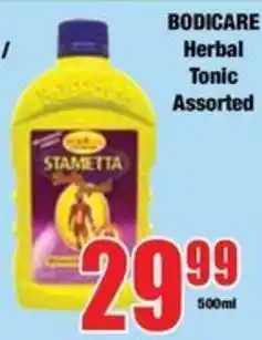 Boxer BODICARE Herbal Tonic Assorted offer