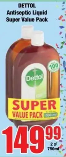 Boxer Dettol Antiseptic Liquid offer