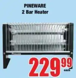 Boxer PINEWARE 2 Bar Heater offer