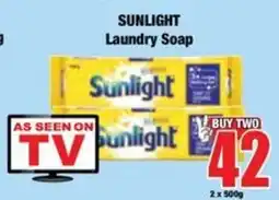 Boxer Sunlight Laundry Soap offer