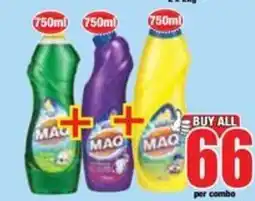 Boxer MAQ dishwashing liquid Assorted offer