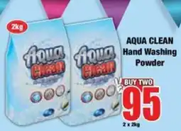 Boxer Aqua Clean Hand Washing Powder offer
