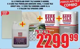 Boxer Build Porcelain Tile Combo offer