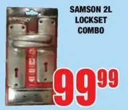 Boxer Build SAMSON 2L LOCKSET COMBO offer